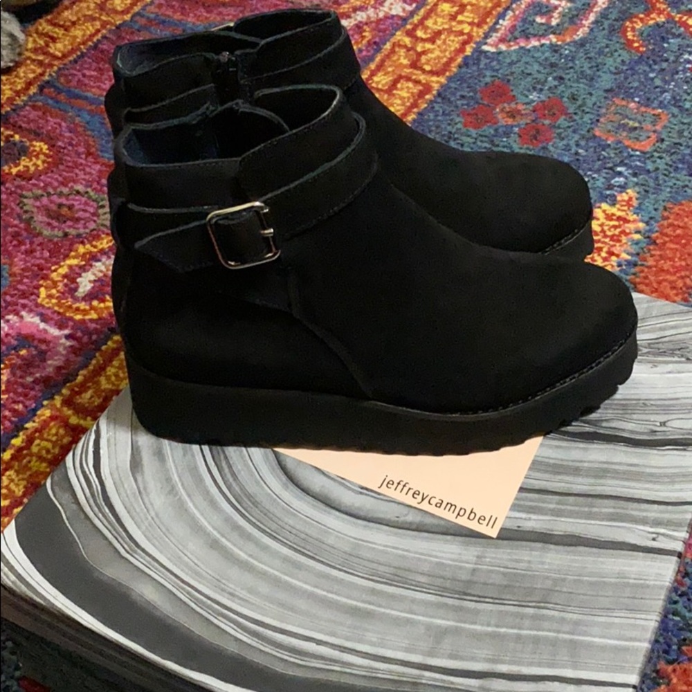 Jeffrey Campbell SARKUS platform ankle booties